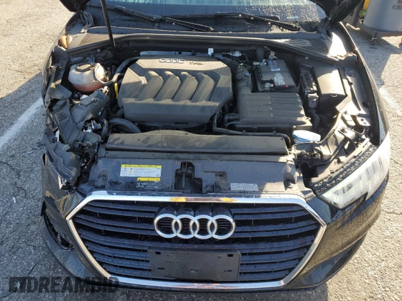 2019 Audi A3 Sedan Premium with VIN WAUAUGFF0K1012267, listed as a Copart auction lot 46134904 with 28,833 mi miles. Bid and sale history available at carsss.com. Image 11.