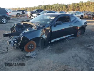 2021 Chevrolet Camaro ZL1 with VIN 1G1FK1R62M0107163, listed as a Copart auction lot 83795824 with 0 mi miles and Salvage Title. Bid and sale history available at carsss.com. Image 1.