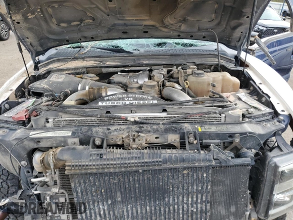2008 Ford F-250 XL with VIN 1FTSW21R48EC01981, listed as a Copart auction lot 46164405 with Not provided miles and Salvage title. Bid and sale history available at DreamBid. Image 12.