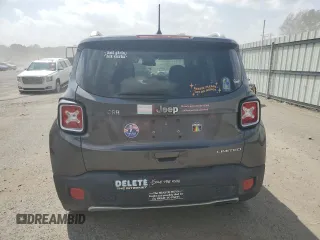 2018 Jeep Renegade Limited z VIN ZACCJADB4JPH26192, wystawiony jako Copart lot #47827845 z przebiegiem 78 035 mil mil oraz Szkoda całkowita • Salvage title. Historia ofert i sprzedaży dostępna na DreamBid. Obrazek 6.