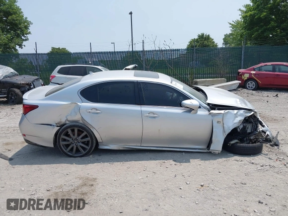 2013 Lexus GS 350 with VIN JTHCE1BL8D5019592, listed as a IAAI auction lot 42406573 with Not provided miles and . Bid and sale history available at DreamBid. Image 13.