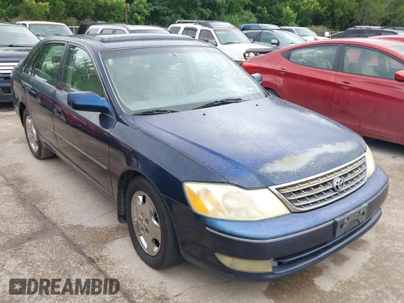 2004 Toyota Avalon XL with VIN 4T1BF28B04U352885, listed as a IAAI auction lot 42185821 with 282,186 mi miles and . Bid and sale history available at carsss.com. Image 1.