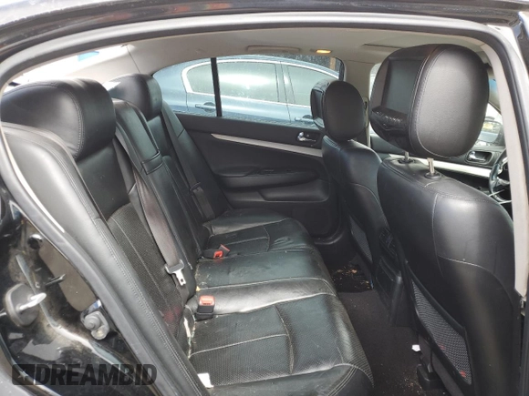 2007 Infiniti G35 Journey with VIN JNKBV61E77M716550, listed as a Copart auction lot 49495765 with 159,665 mi miles and Salvage Title. Bid and sale history available at DreamBid. Image 10.