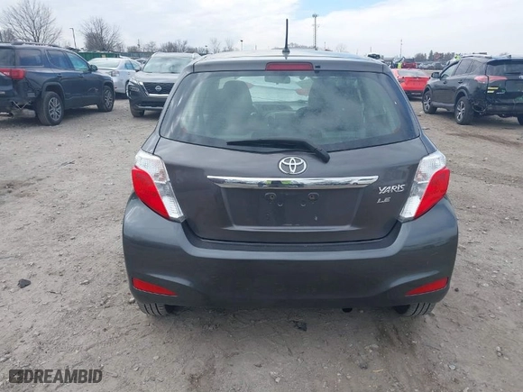 2012 Toyota Yaris L with VIN JTDJTUD37CD532513, listed as a IAAI auction lot 41663459 with NaN miles. Bid and sale history available at carsss.com. Image 16.