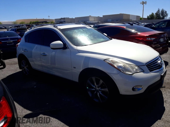 2015 Infiniti QX50 Journey with VIN JN1BJ0HP6FM730720, listed as a Copart auction lot 53863244 with 219,565 mi miles and Clean Title. Bid and sale history available at carsss.com. Image 4.
