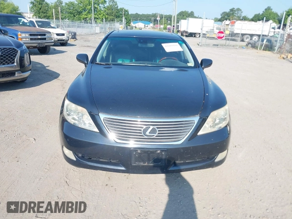 2007 Lexus LS 460 with VIN JTHBL46F975051429, listed as a IAAI auction lot 42609494 with 229,424 mi miles and . Bid and sale history available at DreamBid. Image 11.