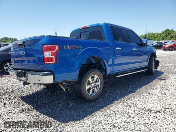 2018 Ford F-150 XL with VIN 1FTEW1E59JKE55000, listed as a Copart auction lot 57706225 with Not provided miles and Salvage title. Bid and sale history available at DreamBid. Image 3.