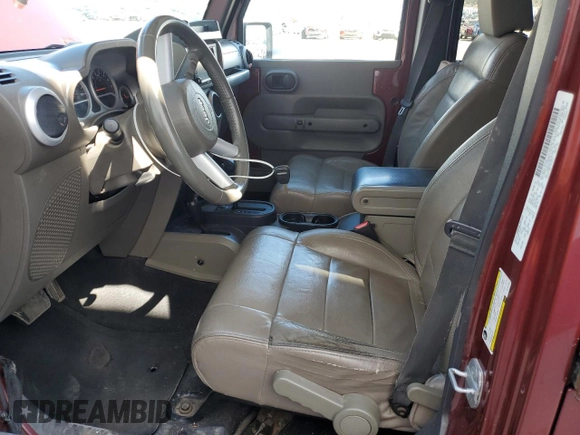 2008 Jeep Wrangler Unlimited Sahara with VIN 1J8GA59158L551550, listed as a Copart auction lot 50067005 with 152,061 mi miles and Salvage Title. Bid and sale history available at carsss.com. Image 7.