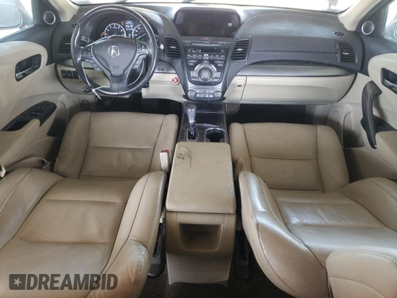 2013 Acura RDX Technology with VIN 5J8TB4H54DL021020, listed as a Copart auction lot 55143415 with 217,408 mi miles and Salvage Title. Bid and sale history available at DreamBid. Image 8.
