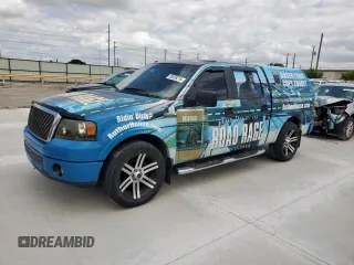 2007 Ford F-150 XLT with VIN 1FTPW12V07KA71998, listed as a Copart auction lot 58439215 with 224,254 mi miles and Clean title. Bid and sale history available at DreamBid. Image 1.