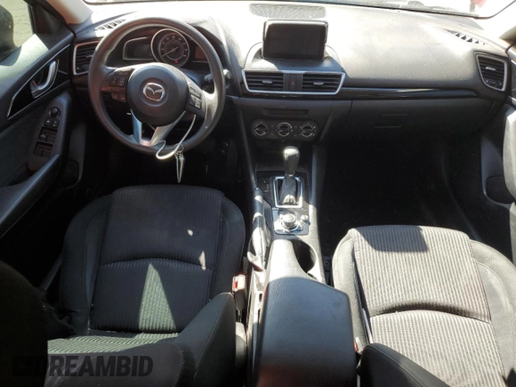 2016 Mazda 3 i Sport with VIN 3MZBM1K73GM258448, listed as a Copart auction lot 50324015 with 90,100 mi miles and Salvage Title. Bid and sale history available at DreamBid. Image 8.
