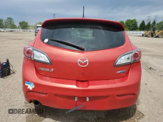 2013 Mazda 3 i Touring with VIN JM1BL1L76D1729182, listed as a Copart auction lot 58154175 with 168,378 mi miles and Salvage title. Bid and sale history available at DreamBid. Image 6.