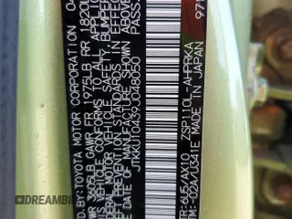 2009 Scion xD with VIN JTKKU10439J048050, listed as a Copart auction lot 57972925 with 104,405 mi miles and Salvage title. Bid and sale history available at DreamBid. Image 13.
