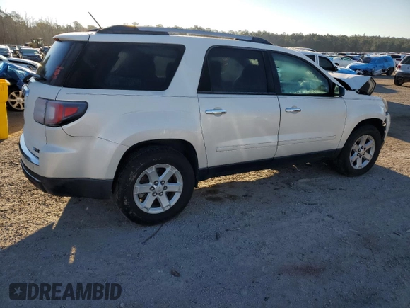 2015 GMC Acadia SLE with VIN 1GKKRPKDXFJ257701, listed as a Copart auction lot 82706504 with Not Provided miles and Salvage Title. Bid and sale history available at carsss.com. Image 3.