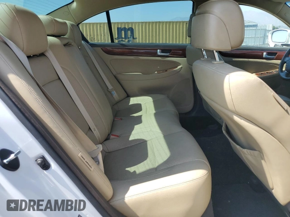 2013 Hyundai Genesis 3.8L with VIN KMHGC4DDXDU257851, listed as a Copart auction lot 59491725 with 95,844 mi miles and Salvage title. Bid and sale history available at DreamBid. Image 10.