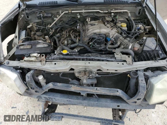 2004 Nissan Frontier XE with VIN 1N6ED29X64C410535, listed as a Copart auction lot 54222955 with 228,914 mi miles and Salvage title. Bid and sale history available at DreamBid. Image 11.