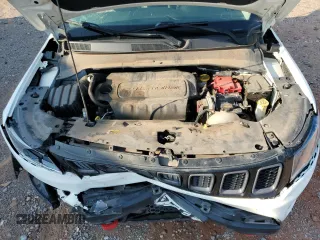 2021 Jeep Compass Trailhawk with VIN 3C4NJDDB2MT583833, listed as a Copart auction lot 58736675 with 67,090 mi miles and Salvage title. Bid and sale history available at DreamBid. Image 12.