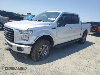 2017 Ford F-150 XL with VIN 1FTEW1EP5HKC07144, listed as a Copart auction lot 59622445 with 34,409 mi miles and Salvage title. Bid and sale history available at DreamBid. Image 1.
