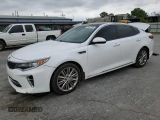 2016 Kia Optima SXL Turbo with VIN 5XXGV4L26GG080143, listed as a Copart auction lot 53832095 with 131,003 mi miles and Salvage title. Bid and sale history available at DreamBid. Image 1.