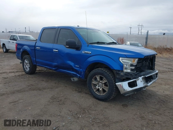 2015 Ford F-150 XLT with VIN 1FTEW1EPXFFC55583, listed as a IAAI auction lot 40903363 with 149,583 mi miles. Bid and sale history available at carsss.com. Image 1.