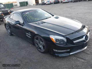 2013 Mercedes-Benz SL-Class SL 63 AMG with VIN WDDJK7EA8DF004394, listed as a IAAI auction lot 41766515 with 999,999 mi miles. Bid and sale history available at carsss.com. Image 1.