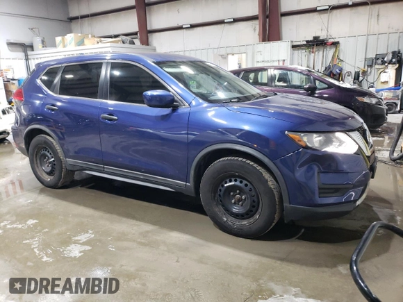 2017 Nissan Rogue S with VIN KNMAT2MV8HP560770, listed as a Copart auction lot 45469185 with 113,651 mi miles and Salvage Title. Bid and sale history available at carsss.com. Image 4.