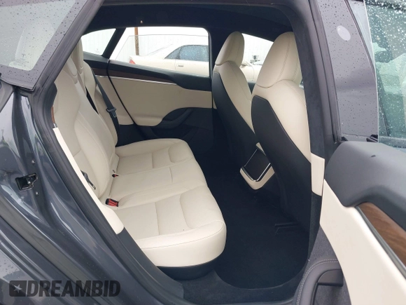 2022 Tesla Model S with VIN 5YJSA1E52NF459460, listed as a IAAI auction lot 41736236 with Not Provided miles and . Bid and sale history available at DreamBid. Image 8.