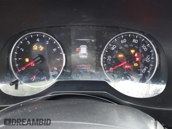 2020 Toyota RAV4 LE with VIN 2T3H1RFV6LW075311, listed as a IAAI auction lot 41814401 with 113,435 mi miles and . Bid and sale history available at DreamBid. Image 7.