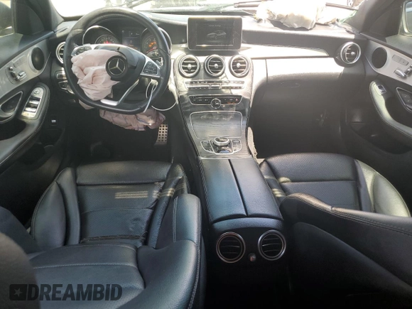2018 Mercedes-Benz C 300 with VIN 55SWF4JB2JU270137, listed as a Copart auction lot 61640165 with 112,580 mi miles and Clean title. Bid and sale history available at DreamBid. Image 8.