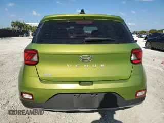 2021 Hyundai Venue SE with VIN KMHRB8A34MU106115, listed as a Copart auction lot 50939995 with 21,986 mi miles and Non Repairable. Bid and sale history available at DreamBid. Image 6.