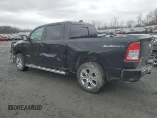 2020 Ram 1500 Big Horn with VIN 1C6SRFFM6LN224688, listed as a Copart auction lot 44040874 with 75,698 mi miles and Salvage Title. Bid and sale history available at carsss.com. Image 2.