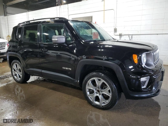 2019 Jeep Renegade Limited with VIN ZACNJBD17KPJ94098, listed as a Copart auction lot 52391715 with 100,885 mi miles and Clean Title. Bid and sale history available at carsss.com. Image 4.