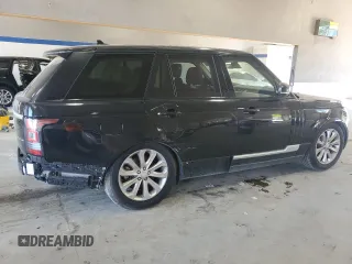 2016 Land Rover Range Rover HSE with VIN SALGS2KF2GA258801, listed as a Copart auction lot 54948595 with 56,495 mi miles and Salvage title. Bid and sale history available at DreamBid. Image 3.