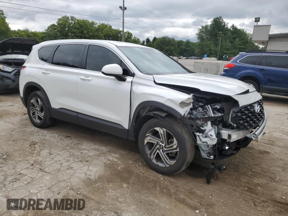 2022 Hyundai Santa Fe SE with VIN 5NMS1DAJ2NH397951, listed as a Copart auction lot 62522614 with 19,933 mi miles and Salvage Title. Bid and sale history available at DreamBid. Image 4.