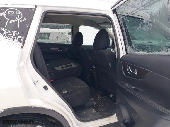 2015 Nissan Rogue SL with VIN 5N1AT2MVXFC766852, listed as a IAAI auction lot 41257381 with 134856 miles. Bid and sale history available at carsss.com. Image 8.