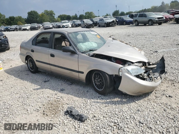 2000 Honda Civic LX with VIN 1HGEJ6672YL006517, listed as a Copart auction lot 69318214 with 0 mi miles and Salvage Title. Bid and sale history available at carsss.com. Image 4.