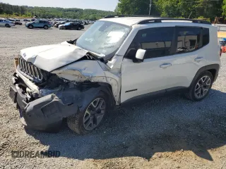 2017 Jeep Renegade Latitude z VIN ZACCJABB0HPE71912, wystawiony jako Copart lot #54184545 z przebiegiem 113 899 mil mil oraz Szkoda całkowita • Salvage title. Historia ofert i sprzedaży dostępna na DreamBid. Obrazek 1.