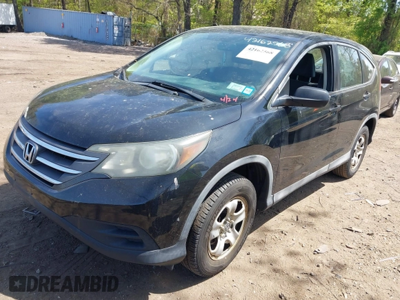 2014 Honda CR-V LX with VIN 2HKRM4H35EH607703, listed as a IAAI auction lot 42162568 with 174,238 mi miles and . Bid and sale history available at carsss.com. Image 18.