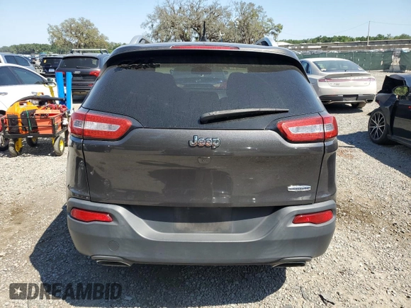 2017 Jeep Cherokee Latitude with VIN 1C4PJLCSXHW503344, listed as a Copart auction lot 53016925 with 95,358 mi miles and Salvage title. Bid and sale history available at DreamBid. Image 6.