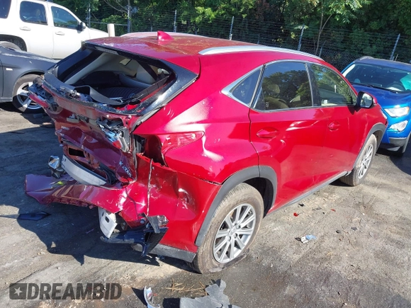 2015 Lexus NX 200t with VIN JTJYARBZ0F2010781, listed as a IAAI auction lot 42292600 with 56,933 mi miles and . Bid and sale history available at DreamBid. Image 4.