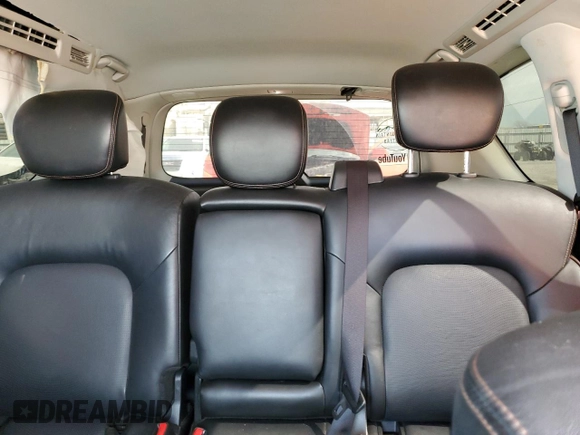 2019 Nissan Armada SL with VIN JN8AY2ND6K9090410, listed as a Copart auction lot 46342825 with 106,930 mi miles and Salvage Title. Bid and sale history available at carsss.com. Image 10.