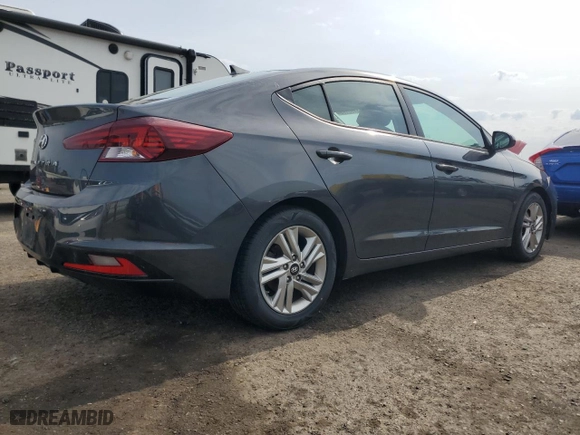 2020 Hyundai Elantra SEL with VIN 5NPD84LF2LH566654, listed as a Copart auction lot 53150195 with 113,031 mi miles and Clean Title. Bid and sale history available at carsss.com. Image 3.