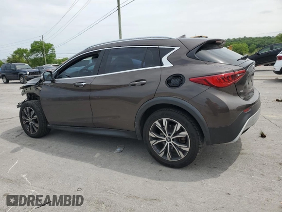 2017 Infiniti QX30 Premium with VIN SJKCH5CR5HA019904, listed as a Copart auction lot 54237285 with 190,348 mi miles and Salvage title. Bid and sale history available at DreamBid. Image 2.