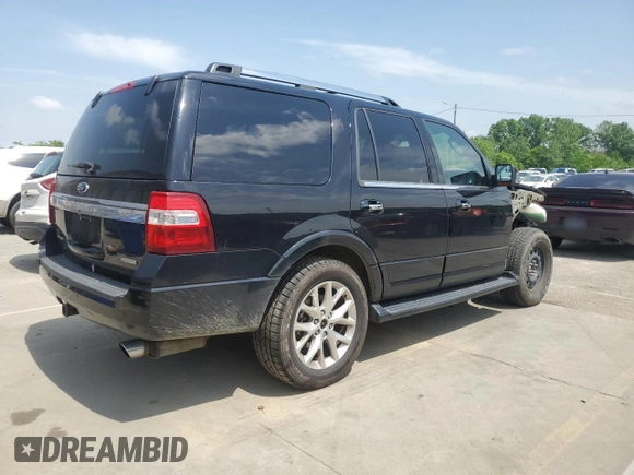 2016 Ford Expedition Limited with VIN 1FMJU2AT9GEF32188, listed as a Copart auction lot 56503805 with 209,686 mi miles and Salvage title. Bid and sale history available at DreamBid. Image 3.