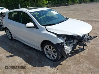 2010 Mazda 3 S Sport with VIN JM1BL1H50A1113531, listed as a IAAI auction lot 42333146 with 129,524 mi miles and . Bid and sale history available at DreamBid. Image 1.