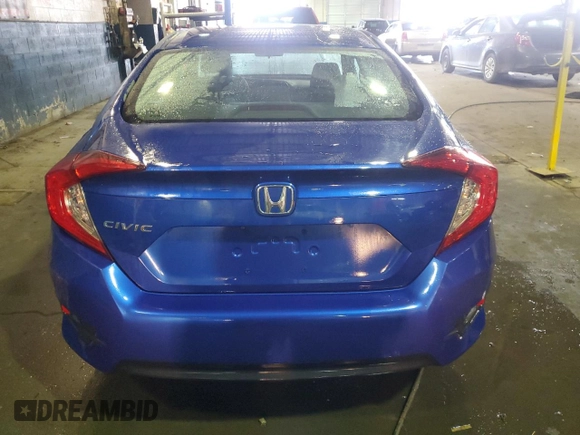 2016 Honda Civic Sedan LX with VIN 19XFC2F53GE033396, listed as a Copart auction lot 49387655 with 180,347 mi miles and Clean Title. Bid and sale history available at carsss.com. Image 6.