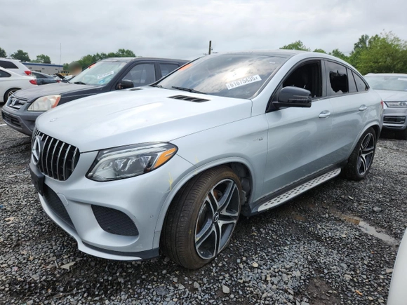 2017 Mercedes-Benz GLE 43 AMG with VIN 4JGED6EB3HA064705, listed as a Copart auction lot 61675435 with Not provided miles and Salvage title. Bid and sale history available at DreamBid. Image 1.