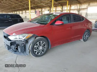 2017 Hyundai Elantra SE with VIN KMHD74LF6HU282102, listed as a Copart auction lot 57841005 with 94,024 mi miles and Salvage title. Bid and sale history available at DreamBid. Image 1.