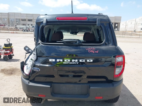2022 Ford Bronco Sport Outer Banks с VIN 3FMCR9C62NRD42530, выставлен на аукционе IAAI как лот 42518059 с пробегом 29 249 миль миль и . История ставок и продаж доступна на DreamBid. Изображение 17.