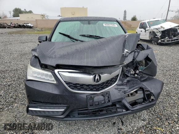 2016 Acura MDX with VIN 5FRYD3H2XGB003612, listed as a Copart auction lot 45007935 with 101,143 mi miles and Salvage Title. Bid and sale history available at carsss.com. Image 5.
